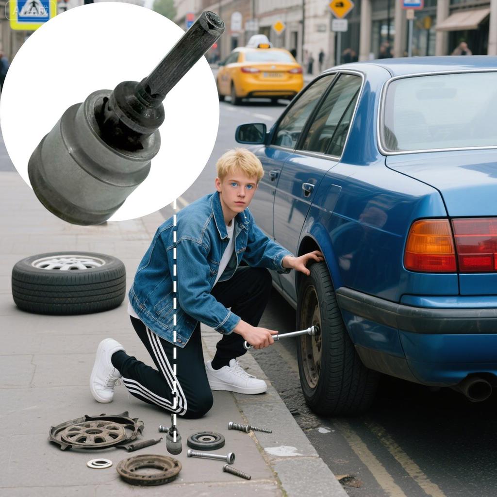 Jack Socket Adapter Rust-Resistant Socket Tool Portable Scissor Jack Adapter For Leveling Towing Trailer Garage Auto Repair