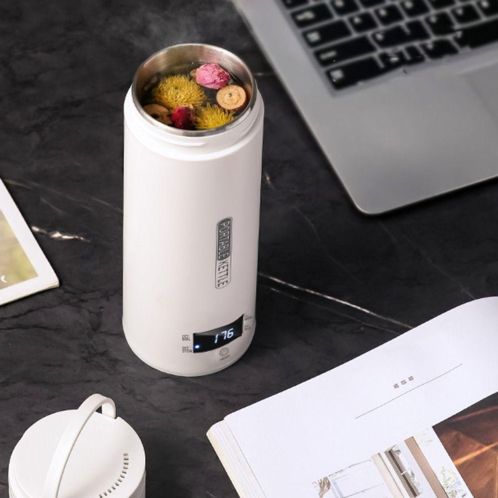 500 ML Electric Kettle Fast Heat Boil Water Bottle Practical Warmer Kettle Tea