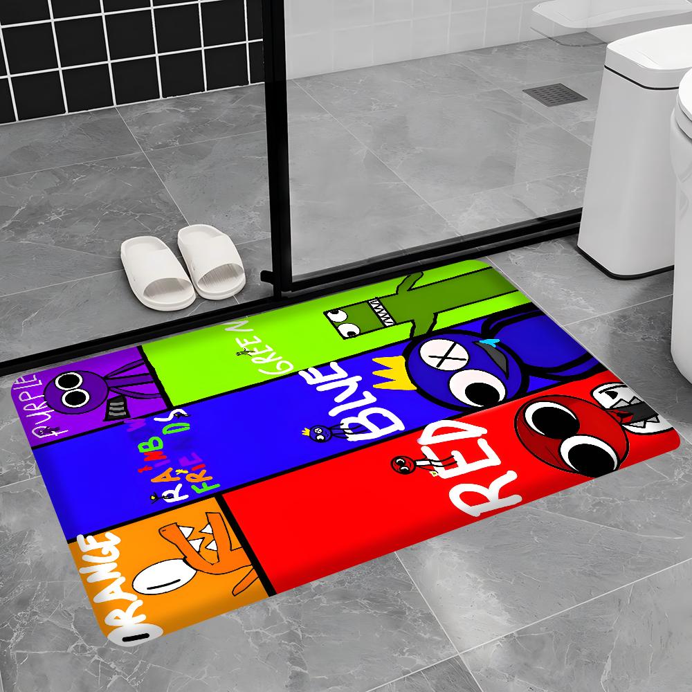 R-RainbowS Spel Vrienden Gang Kamer Matten Goedkoper Antislip Modern Woonkamer Balkon Bedrukt Welkom Kleed 40x120cm