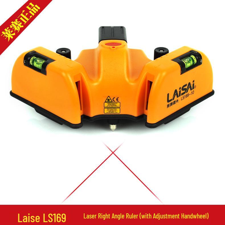 Laise LS169/163 Laser 90° Right Angle Spirit Level Tile Marker