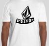 Volcom Pánské Dámské Luxusní Značka Velké Velikosti Vrchní Díl Ležérní Krátký Rukáv Streetwear Klasický Potisk