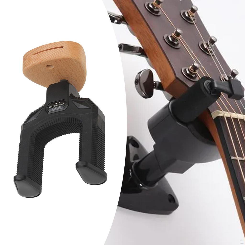 Guitar Wall Hanger Display Bracket Multi-scenario Non-slip Protective Solid Electric