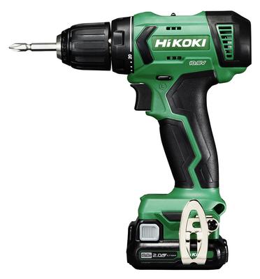 HiKOKI Cordless Driver Drill DS12DA with First Repair 1 and Charger 10.8V (BS) Warranty, Battery,