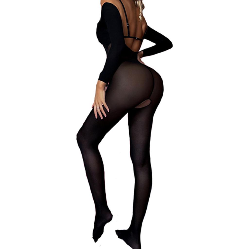 Sexy Bodystocking Women Stockings Sexy Tights Crotchless Pantyhose Open Crotch Pantyhose Stockings Tights Body Stocking