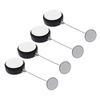 4Pcs Retractable Tether for Key Up to 100cm Long Retractable Security Cable Lanyard for Remote Control Gaming Controller