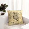 Cthulhu Vitruvian Horror Monster Pillowcase Printed Polyester Cushion Cover Decorative Lovecraft Throw Pillow Case Cover 45*45cm
