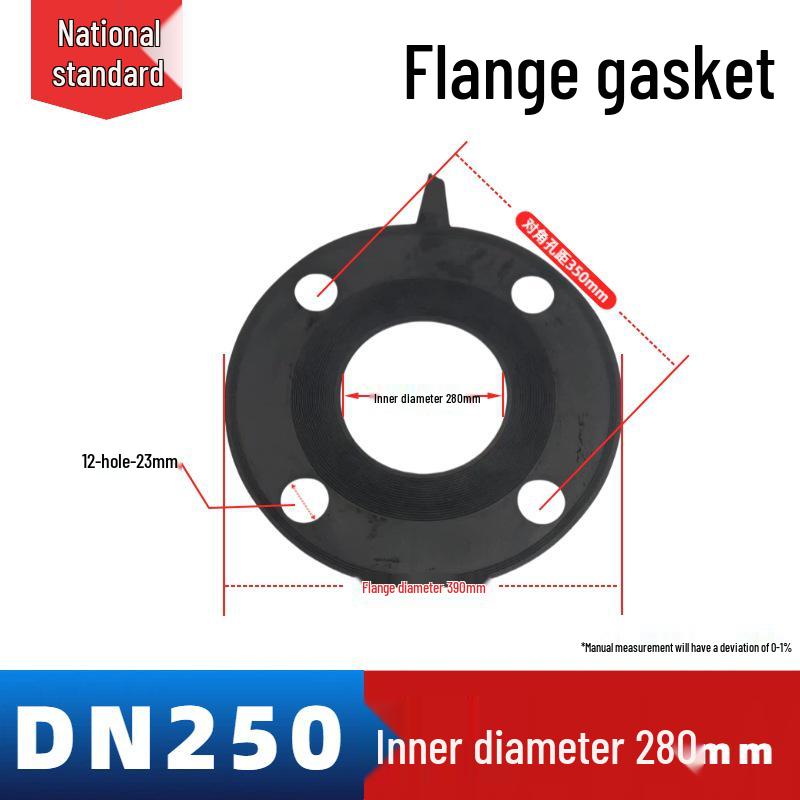 UPVC Rubber Flange Gasket with Holes
