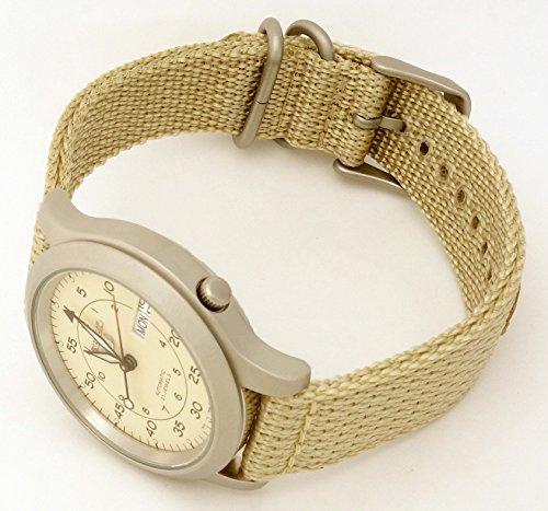 Seiko Importuhr Overseas-Modell Mesh-Gurt Automatische Wicklung Beige SNK803K2 [Seiko Import] Herren [Reimportiertes Produkt]