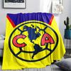 Club America Print Flannel Blanket, High quality Comfortable for All Seasons, Home Decor, Warmth and Comfort, Perfect for Christmas Gifts
