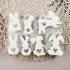 Food Grade Silicone Mold Easter Rabbit Shape Crafting Moulds Soft Flexible Moulds Silicone Texture for Hand-Making