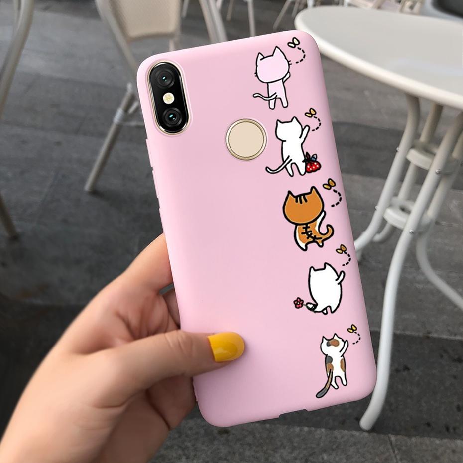 Phone Case For Xiaomi Redmi S2 (Redmi Y2) Lovely Pattern Macaroon Silicone Soft Cover Cases For RedmiS2 S 2 Y2 Fundas