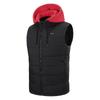 Miling Unisex Electric Heated Vest with Detachable Hood