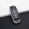 Soft TPU Key Case for Ford Mustang Edge Explorer Fusion Mondeo Kuga Smart 3 Buttons Remote Car Key Fob Cover Holder KeyChain