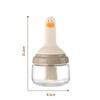 Brush Oil Brush Bottle Sealing Hightemperature Resistant Silicone Oil Brush With Oil Bottlebarbecue Oil Pot Brush