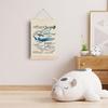 Qvapt Sea Animals Shark Posters - Shark Faces Wall Art Print, Sea Life Poster, Educational Poster for Kid Room Classroom Decor, Posters 12x16 with