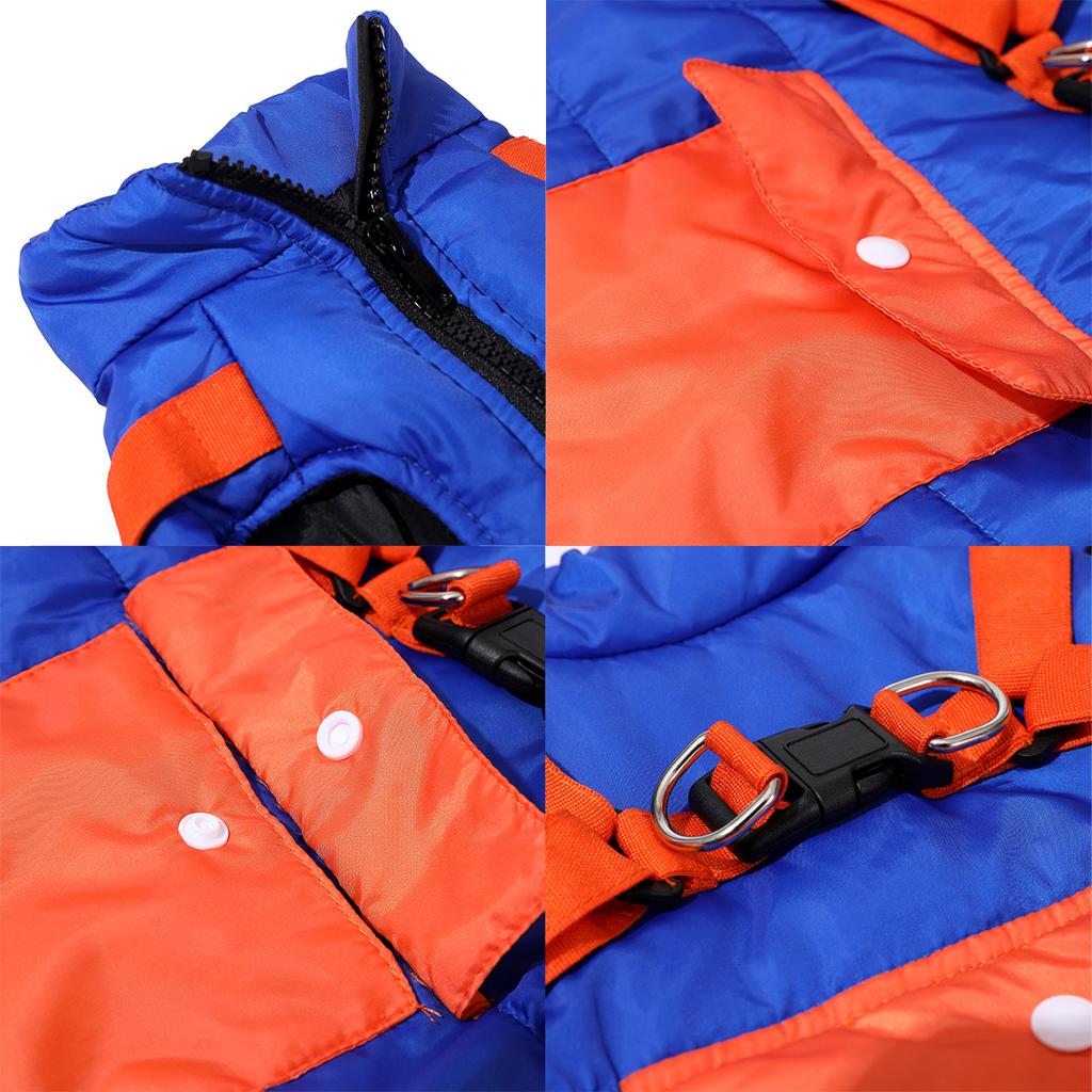 Autumn Winter Dog Warm Jacket Fashion Pet Clothes Windproof Coat XS-2XL Pets Vest for Small Medium Large Dogs Outfit Chihuahua Yorkie Pets Supplies
