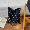 Dot-pattern Shoulder Bag - Ideal for Commuting To Work, Stylish and Casual, with Ample Capacity for A Tote Bag