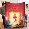 The Emperor's New Groove 2D Flat Pattern Flannel Blanket High Quality All Seasons Warmth and Comfort Perfect for Christmas Gifts.DMT0925193