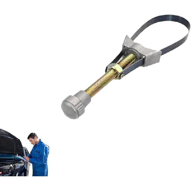 Adjustable Oil Filter Wrench, Auto Car Diameter Adjustable Oil Filter Removal Strap Wrench Tool,Oil Filter Removal Tool,60mm-120mm Universal for