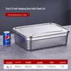DM Food-Grade 316 Stainless Steel Storage & Lunch Container