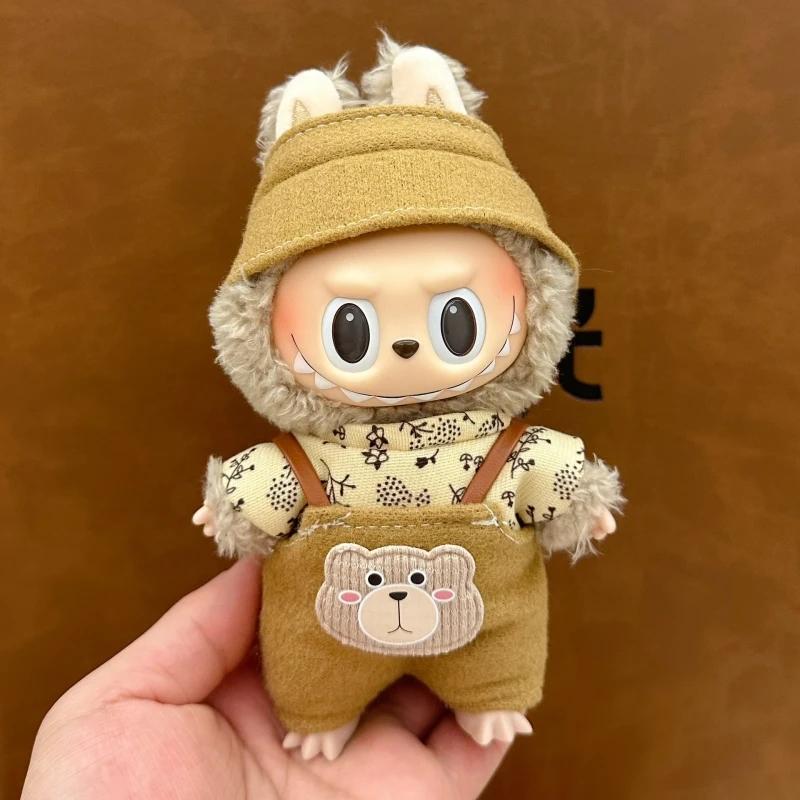 17cm Labubu Doll Accessories Clothing Suitable for V1 V2 V3labubu Fashion Personality Cute Toy Birthday Gift