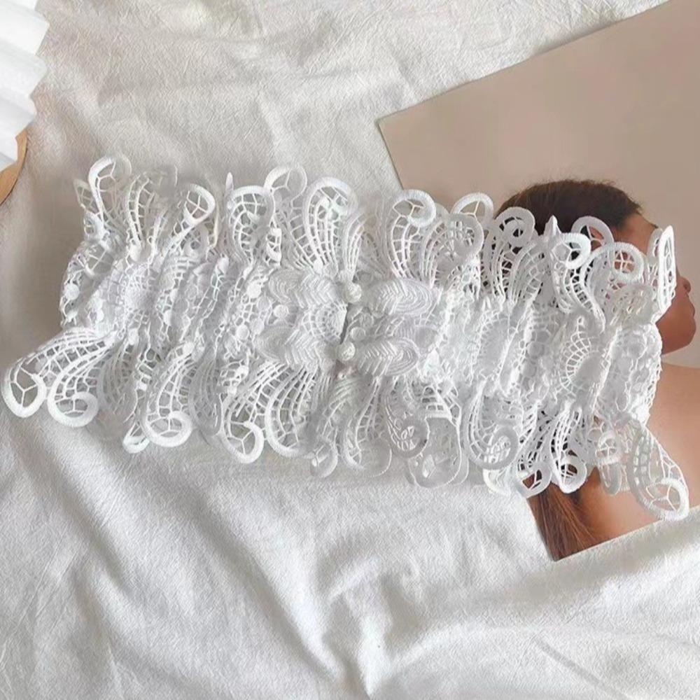 Hollow Corset Belt Elastic Wide Waist Corset Luxury Lace Cummerbunds  Girl