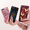 Transparent For Realme C2 Case Cover Cute Fashion Butterfly Funny Painted Casing For Realme RMX1941 RMX1945 RMX1943