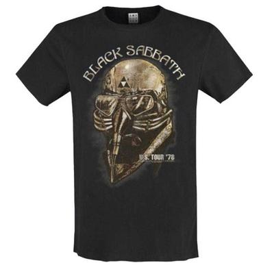 Black Sabbath Unisex Adult Koszulka Gold Tour 78