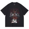 230 Gsm 100% Cotton One Punch Man V3 Garou Print Unisex Heavy Cotton T Shirt