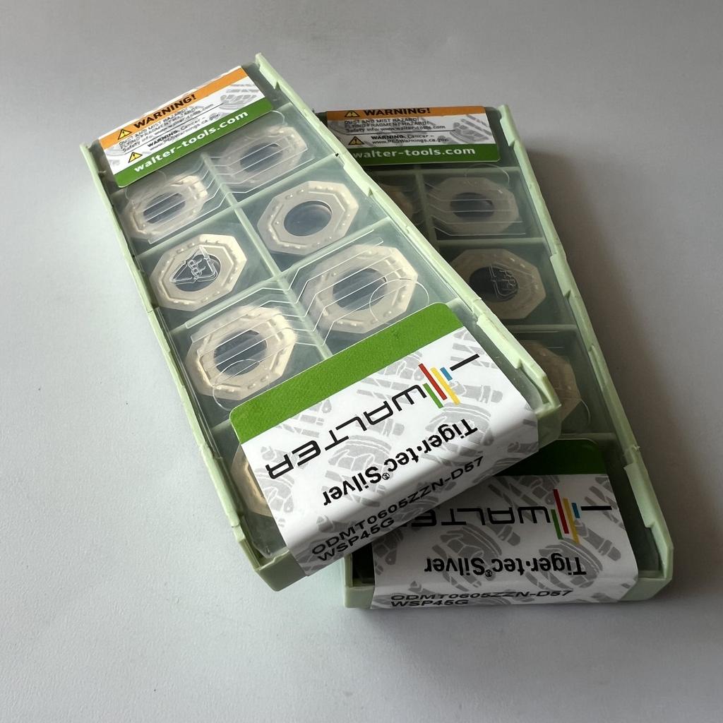 Walter / ODMT0605ZZN-D57 WSP45G / Carbide CNC Blade 10 Pcs