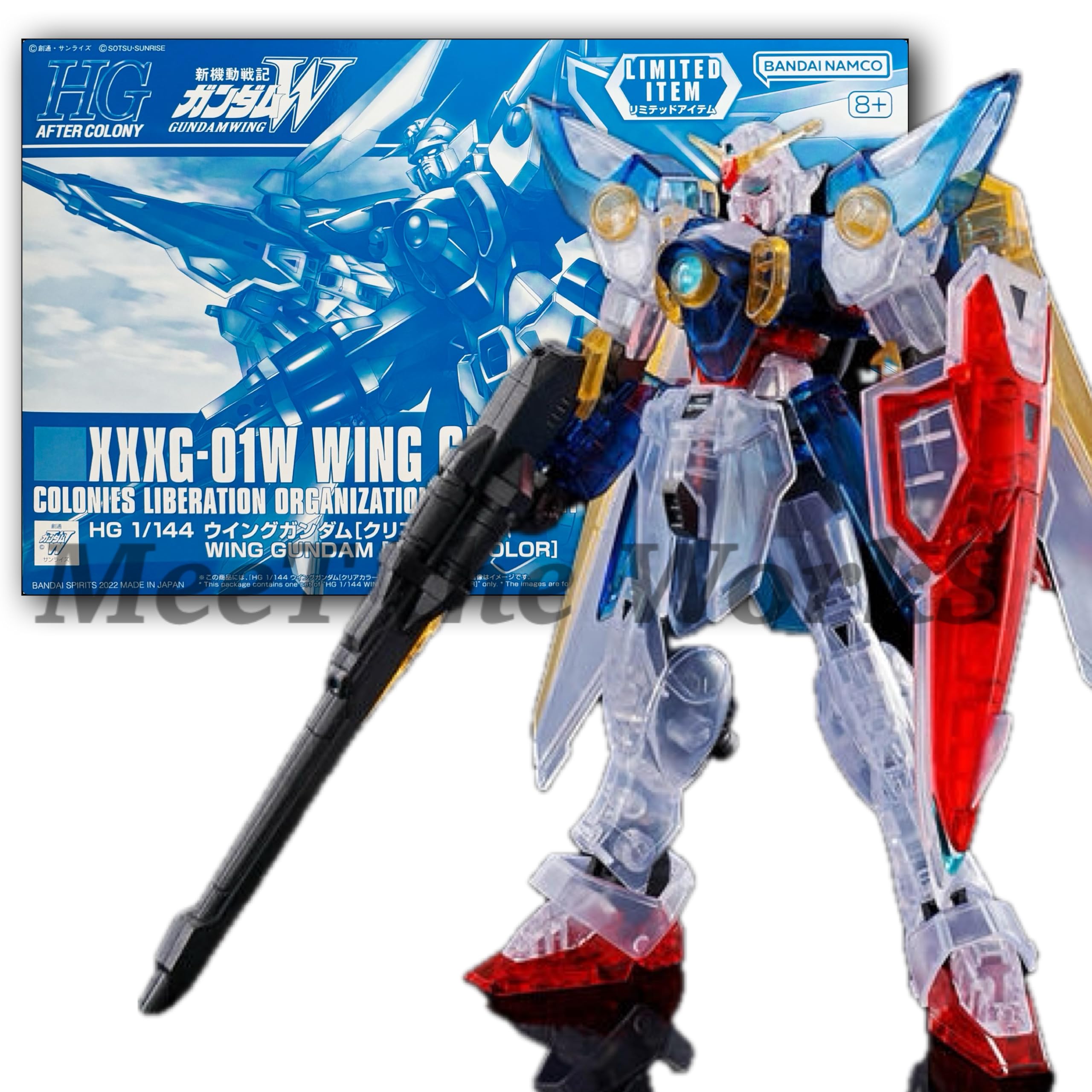 

Крыло Новый Мобильный Доспех Серия W Пластиковая Модель Ограниченная Событием [HG] 1/144 [Прозрачный Цвет]