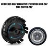 75mm Wheel Center Cover Stickers Hub Cap Accessories For Mercedes Benz W212 W213 W214 W210 GLK GLS W203 W204 W211 AMG CLS ML C36