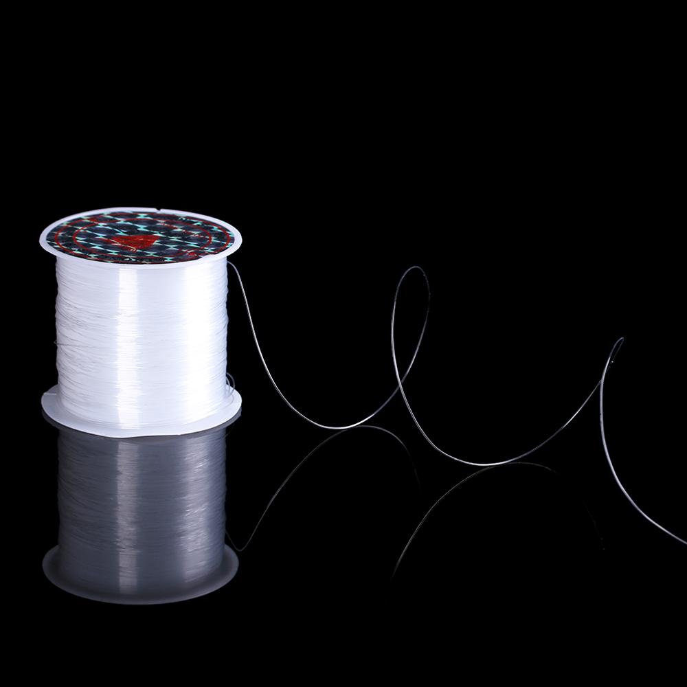 0.2mm-0.6mm Strong Fish Wire Nylon Braided Thread Monofilament Crystal Fishing Lines Extreme Strong 2026 Hot Angling