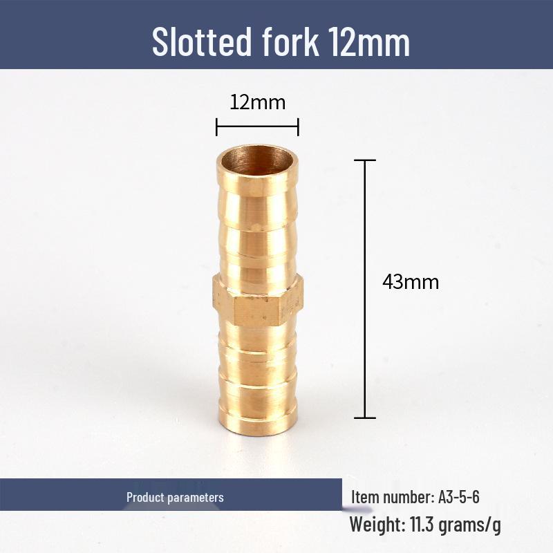 Brass Reducing Pagoda Plug for Hose Fitting - Converts 4mm To 19mm Diameters