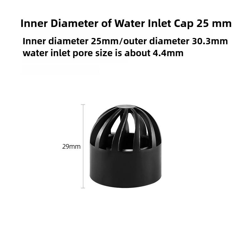 PVC Black Fish Tank Water Pipe Plastic Tube Fittings Elbow Joint Duck Bill Water Outlet Aquarium Accessories Water Inlet Pipes