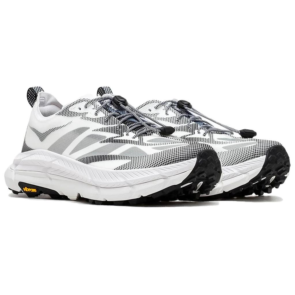 HOKA Mafate Speed 4 Lite Pachet Tehnologie Stealth - Alb Negru Adidași Unisex 1168971-WBLC