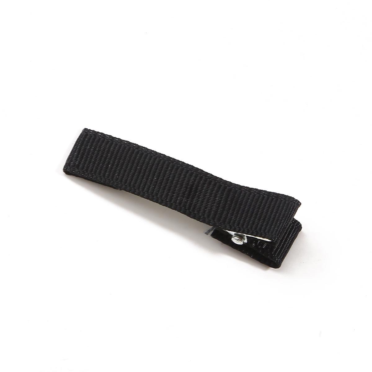 

Детские заколки для волос ручной работы чёрный