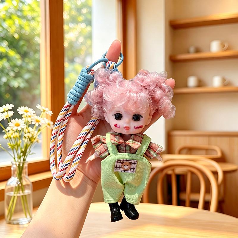 15cm BJD Lolita Doll Mobile Phone Pendant Toy - Trendy Birthday Gift for Girls