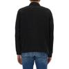 Stone Island Embroidered Logo Long Sleeve Polo Shirt Men tops Black 811565120-V0029