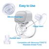 9Pcs/Set Breast Pump Caliber Converters Universal Perfect Fitting Caliber Converters for Easy And Safe Breastfeeding