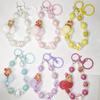 Capyabra Bead Phone Pendant Bow Phone Wrist Strap Charm Beaded Phone Chain  Keychain