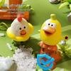Cartoon Duck Decompression Squeeze Toy - Fun Pointy Chicken Sound for Kids