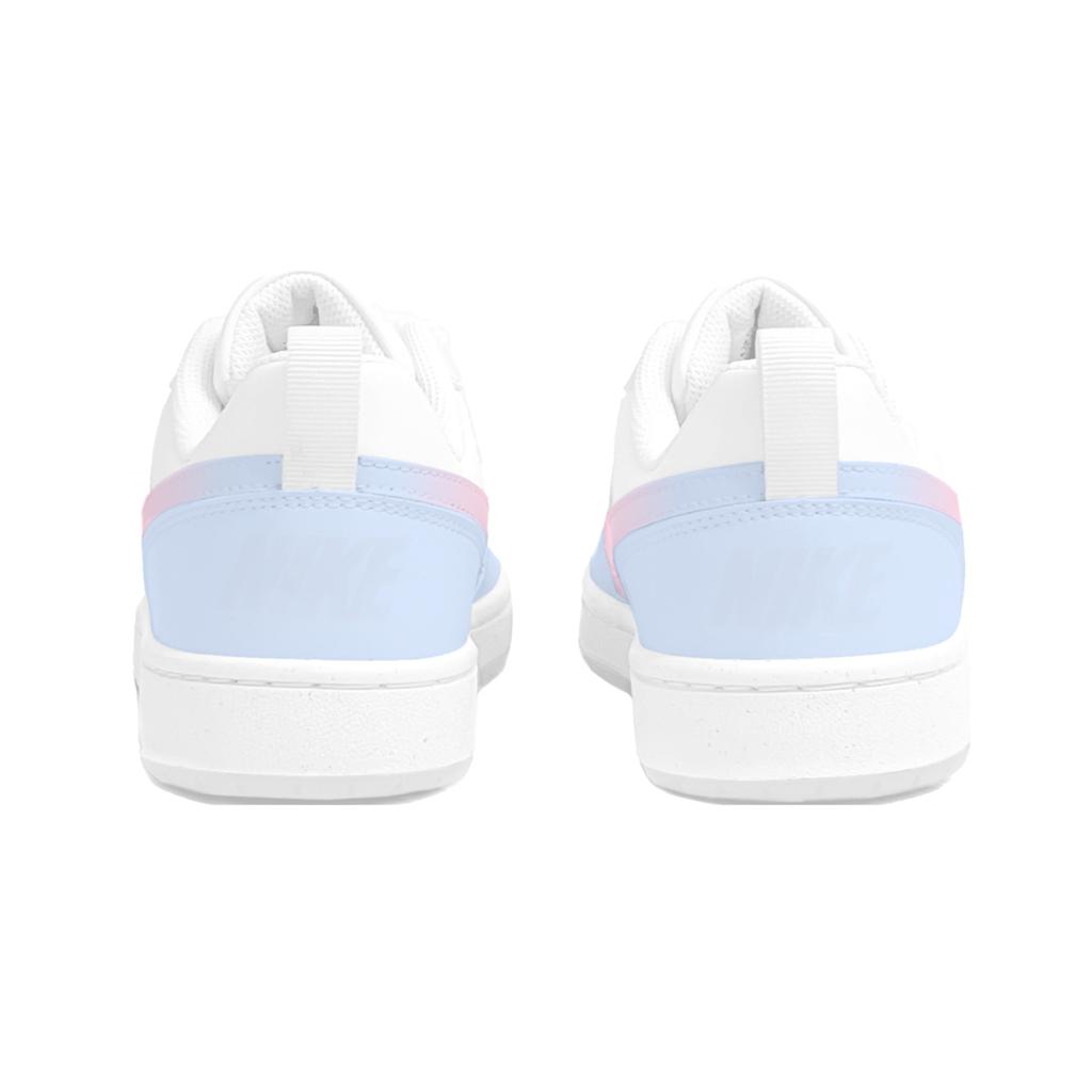 Nike Court Borough Right Away Good Luck Low Top Skateboard Shoes Women's Blue BQ5448-100(Team1121-)