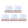 5 Set Privacy Filter Adhesive Strips Double Sided Adhesive Strips with Plastic Slide Mount Holder Ta
