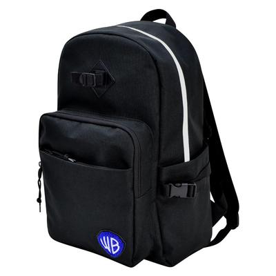Warner Bros. Backpack Black with WB Logo MWB-047