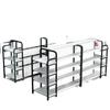 Versatile Multi-Layer Snack Display Rack for Supermarkets and Convenience Stores