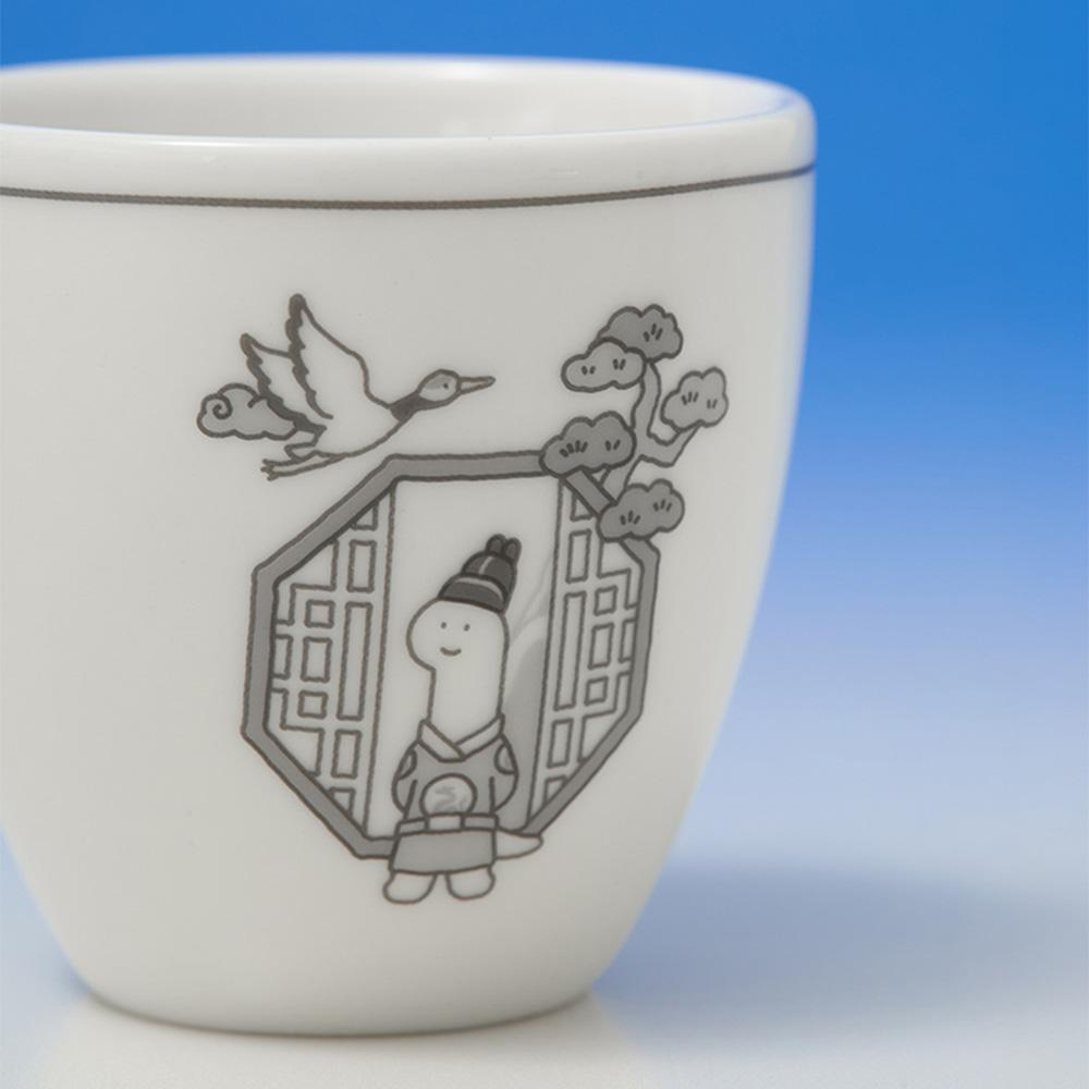 Joguman Studio Korea Edition Ceramic Soju Glass Set