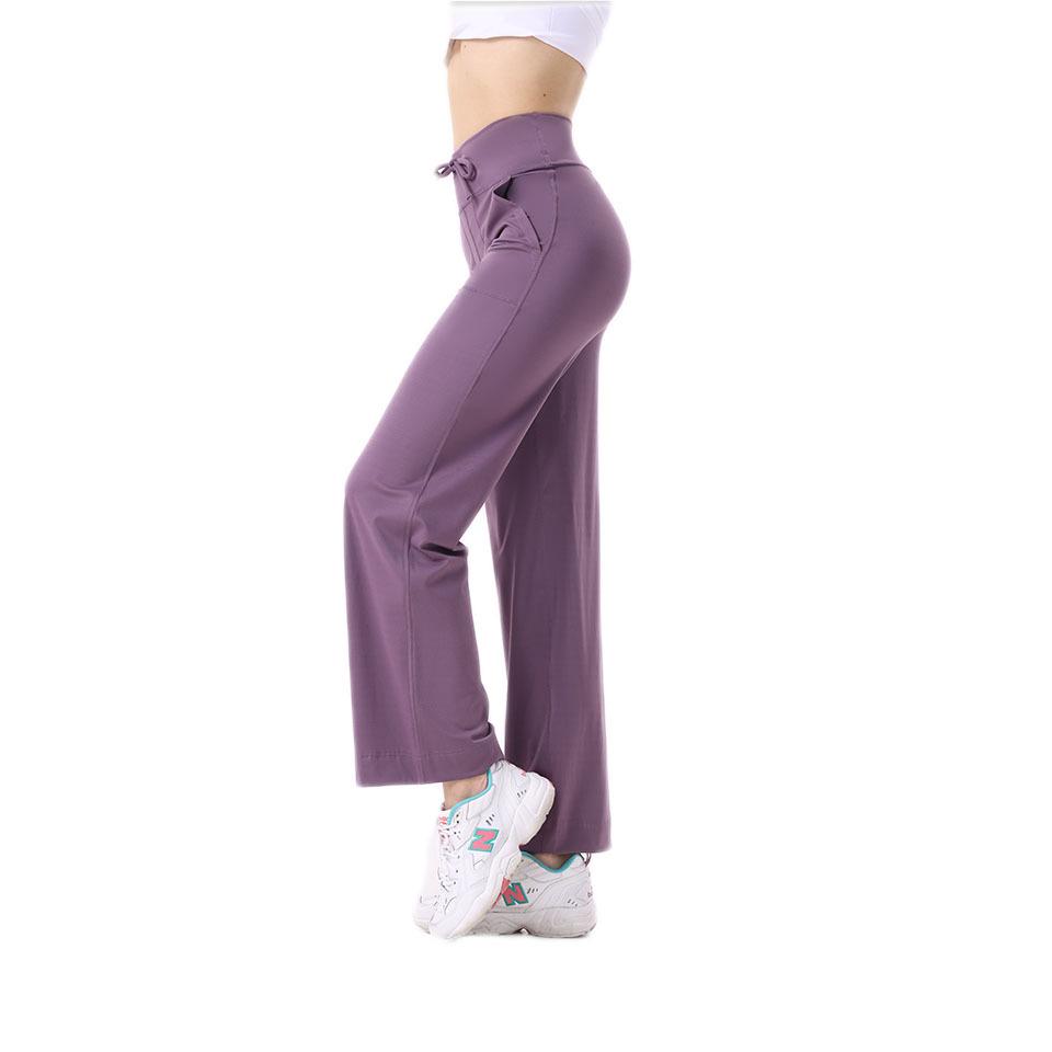 Swift Speed Weitbeinige Yogahose - Damen Schlaghose mit Hüftlift