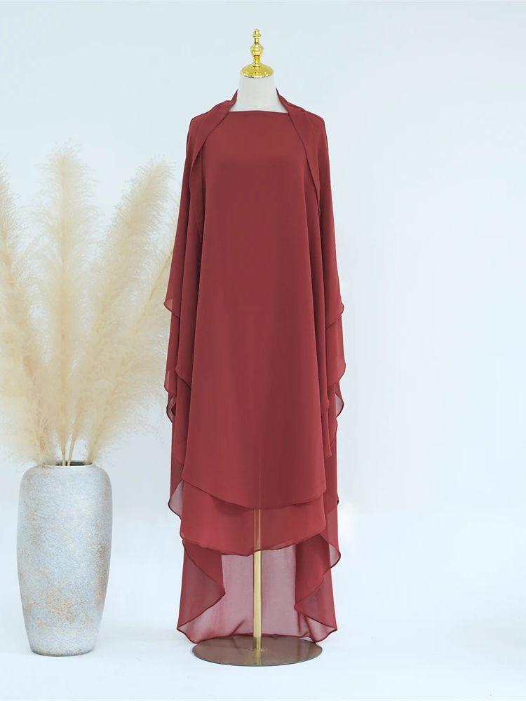 Ramadan Khimar Abaya Saudi Arabia Turkey Islam Muslim Hijab Dress Prayer Clothes Abayas for Women Kebaya Robe Femme Musulmane