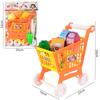 Children's Role-Playing Shopping Cart Toy with Fruits & Vegetables